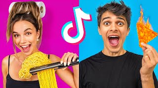 Boys VS Girls TikTok Life Hacks [upl. by Strickman]