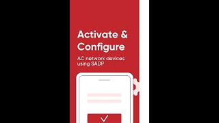 Activate amp Configure AC network devices using SADP [upl. by Noitna]