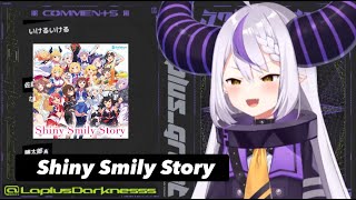 Shiny Smily Story  ラプラス・ダークネス Laplus Darkness Cover 〖Hololive Idol Project〗 [upl. by Ahsimik370]