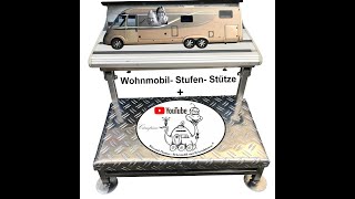 Wohnmobil Einstiegsstufen Stufen Stütze [upl. by Mikkel]