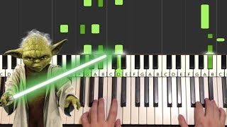 Star Wars  The Force Theme Piano Tutorial Lesson [upl. by Corin711]