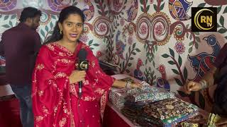 అతి తక్కువ ధరలకే చేనేత కలంకారీ వస్త్రాలు Original Kalamkari Fabrics  Warangal  RN TV Telugu [upl. by Chrystel]