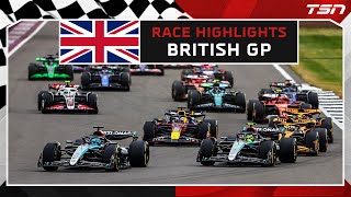 F1 RACE HIGHLIGHTS British Grand Prix [upl. by Verbenia55]