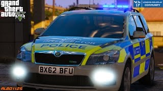 GTA5 LRPC  Full Live 2hr Emergency Response Team Shift  British Met Police Online  London RPC 6 [upl. by Rubbico]