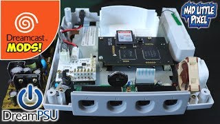 Awesome Sega Dreamcast Mods  Replace It All DreamPSU Install [upl. by Blayze521]