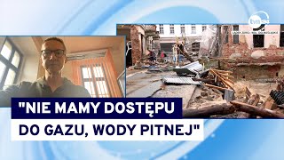 Burmistrz LądkaZdroju o katastrofalnej sytuacji mieszkańców po przejściu fali powodziowej TVN24 [upl. by Shaya]