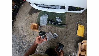 BMW 335i EBAY Oil Catch Can and Oil Cap Breather Install  BMS PCV Valve Install DIY [upl. by Lehcsreh]