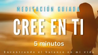 Meditación 5 MINUTOS para Reducir ESTRES y Calmar la Mente Aumenta tu BIENESTAR y tu CREATIVIDAD [upl. by Anilegnave]