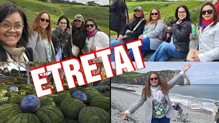 ÉTRETAT NORMANDY FRANCE  TRIP WITH TROPANG GALA BEAUTIES amazing travel friends [upl. by Malachy]