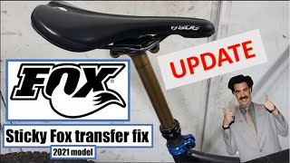 fox Transfer 2021 sticky dropper fix update partial rebuild [upl. by Ronalda]