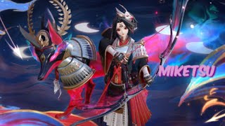 Onmyoji Arena 결전 헤이안쿄 Miketsu미케츠 Season 27 [upl. by Urquhart]