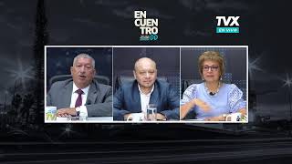 Encuentro TVX Julia Evelyn Martínez Economista y Marvin Aguilar Antropólogo [upl. by Enialb]