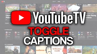 How to Turn Off  On Closed Captions on YouTube TV 2024  Full Guide [upl. by Bittencourt]