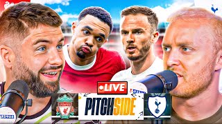 LIVERPOOL 42 TOTTENHAM  Pitch Side LIVE [upl. by Staten]