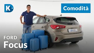 Nuova Ford Focus 2019  3 di 3 comodità  Quanto è spaziosa [upl. by Iman738]