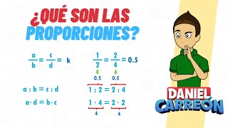 ¿QUÉ SON LAS PROPORCIONES Super facil  Para principiantes [upl. by Enytsirk]