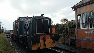 Iris and D2069 take on Chinnor Railway [upl. by Ciaphus]