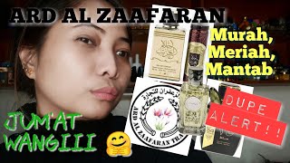 JUMAT WANGI PARFUM ARAB DIRHAM AHLAM OUD 24 HOURS DUPE [upl. by Eittod]