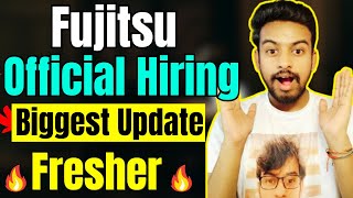 Fujitsu Biggest Hiring Announced  OFF Campus Drive For 2025 2024 2023 Batch  Fresher Jobs [upl. by Llerrac236]