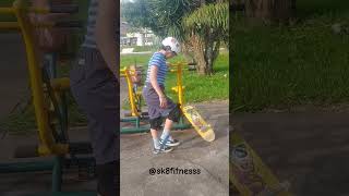 Exercícios de fortalecimento  membros inferiores antes do treino de skateboard fitnessmotivation [upl. by Asseralc]