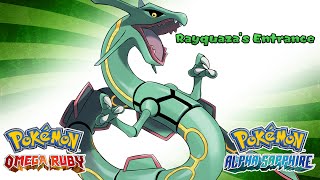 Pokémon Omega Ruby amp Alpha Sapphire  Rayquazas Entrance HQ [upl. by Lanny]