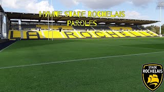 Hymne du Stade Rochelais  Paroles [upl. by Llebpmac237]