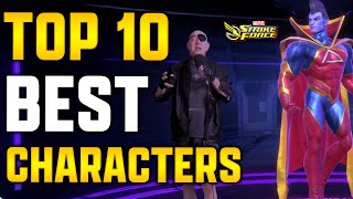 TOP 10 BEST CHARACTERS  SEPT 2024  MARVEL Strike Force  MSF [upl. by Jennine]