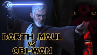 DARTH MAUL vs OBIWAN  Was wirklich geschah  Star Wars Rebels Deutsch [upl. by Liahus382]