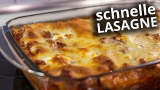 leckere Lasagne mit Creme Fraiche und Rezept [upl. by Drice]