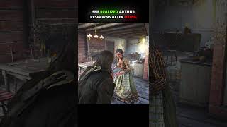 She Realized Arthur Respawns After Dying rdr2 fyp gaming viral [upl. by Nazus]