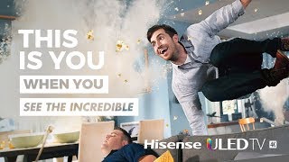 Hisense See The Incredible ULED Spot [upl. by Odlaniger]