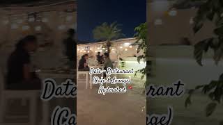 Hyderabad cafe  Hyderabad cafe vlog  Hyderabad cafe bar  Date  restaurant cafe amp Lounge [upl. by Free]