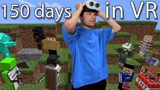 I Lived INSIDE Minecraft For 150 Days [upl. by Meadow398]