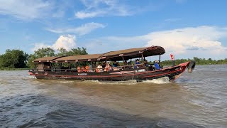 Boat Trip in the Mekong River Delta 🇻🇳 Tour from Cai Be to Vinh Long Vietnam 2023 [upl. by Sleinad]