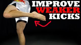 How to Improve Kicks with the Left or Weaker Leg [upl. by Hugibert673]