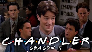 The Ones With Chandler from Season 1  Friends [upl. by Litch]