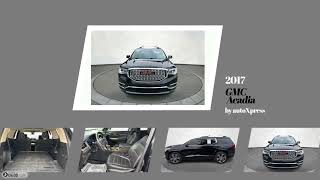 GMC Acadia 2017 car review [upl. by Fesoy298]