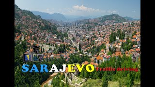 2023 🎦Driving in SARAJEVO traffic 🎦 Real Time 🎦 in Bosnia and Herzegovina [upl. by Aslin]