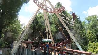 Buccaneer Off Ride  Six Flags Great Adventure  Copyright Free Footage [upl. by Dalohcin683]