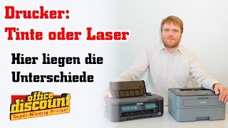 Drucker Tinte oder Laser [upl. by Lussi]