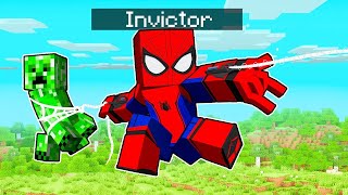 I BECAME SPIDERMAN in Minecraft BUT [upl. by Meldon]