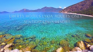 Snorkeling at the LIBERTY HOTELS LYKIA for adults only Sentido Lykia ResortampSPA TURKEY Oludeniz [upl. by Zeph344]