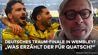 CHAMPIONS LEAGUE Dortmund steht im Finale Gelingt Bayern der Coup gegen Real TraumEndspiel [upl. by Yekim]