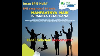 Manfaat Meningkat Iuran BPJS Ketenagakerjaan BP Jamsostek Tetap Sama [upl. by Petromilli25]