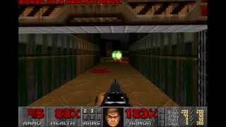 Original Doom Gameplay Nightmare Difficulty [upl. by Tnias]