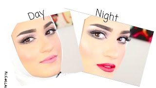 DayNight makeup looks  لوك صباحي  مسائي [upl. by Incrocci]