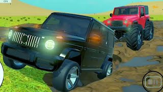 Gwagon rescue Thar 4x4  car game  rescue games  gaming [upl. by Anirtek]