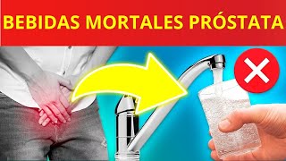 10 Bebidas que que pueden AGRANDAR tu PRÓSTATA [upl. by Bennett]