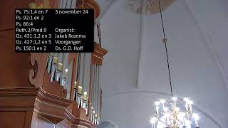 3 november 2024  Ds GD Hoff  Hervormde Kerk Siddeburen [upl. by Alyakem413]