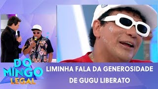 Liminha fala da generosidade de Gugu Liberato  Domingo Legal 241119 [upl. by Groark895]